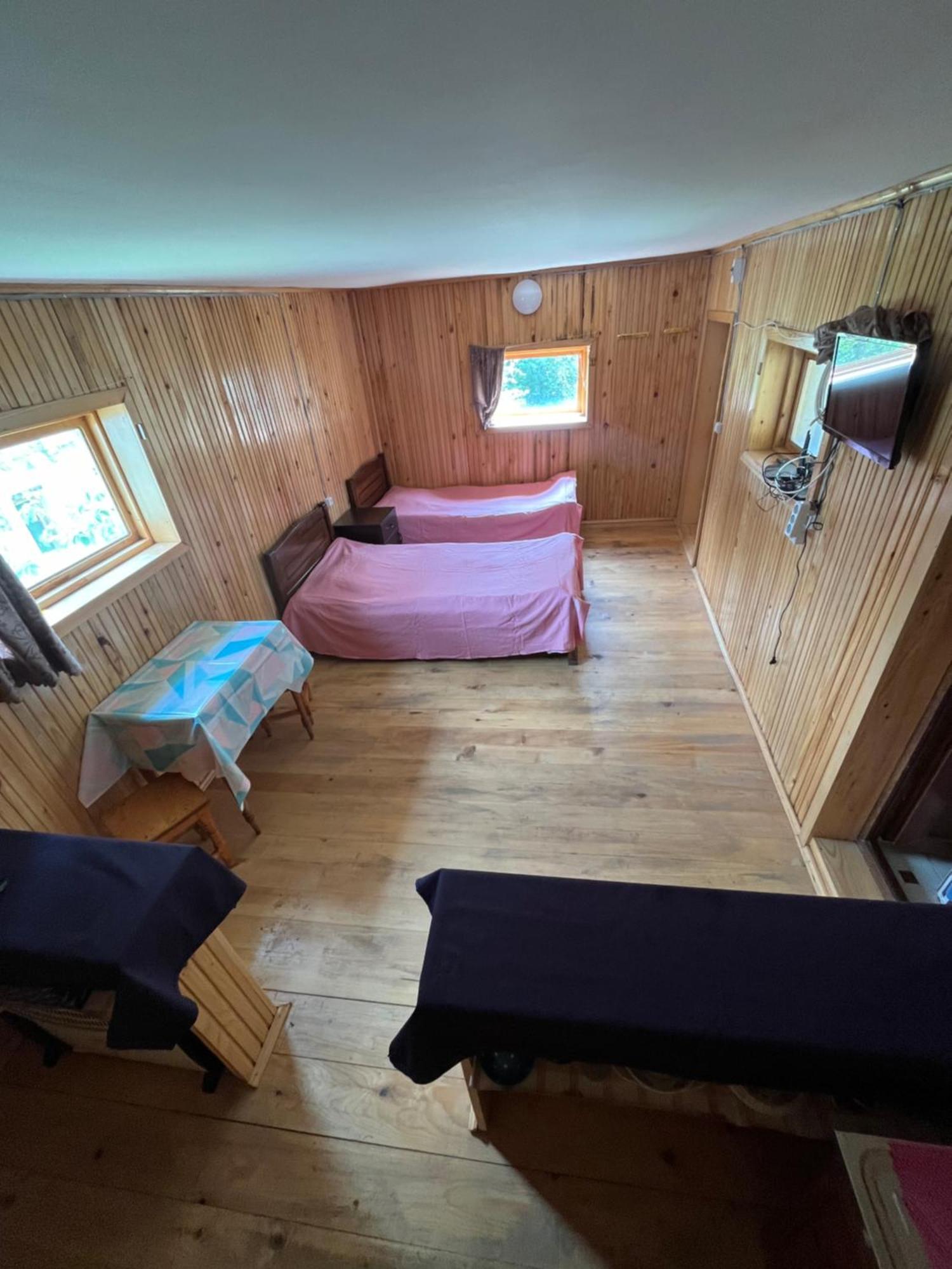 Wooden House Villa Mestia Esterno foto